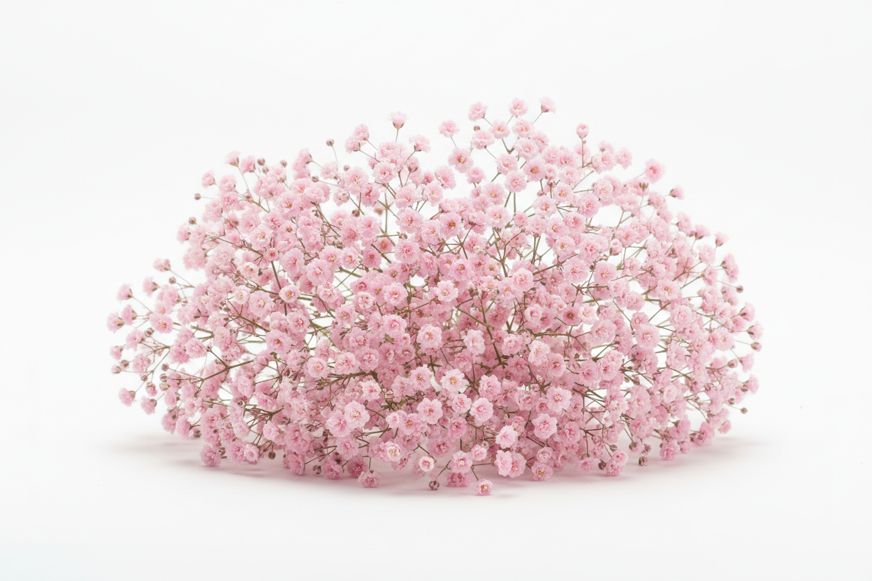 baby pink baby breath